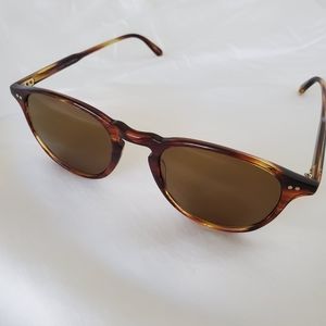 Garrett Leight Hampton Horn-Rim Sunglasses